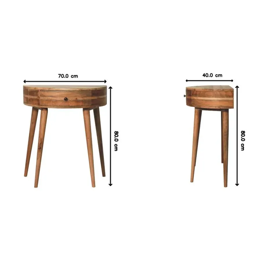 Artisan Furniture Massief Hout Odyssey Oak-ish Consoletafel