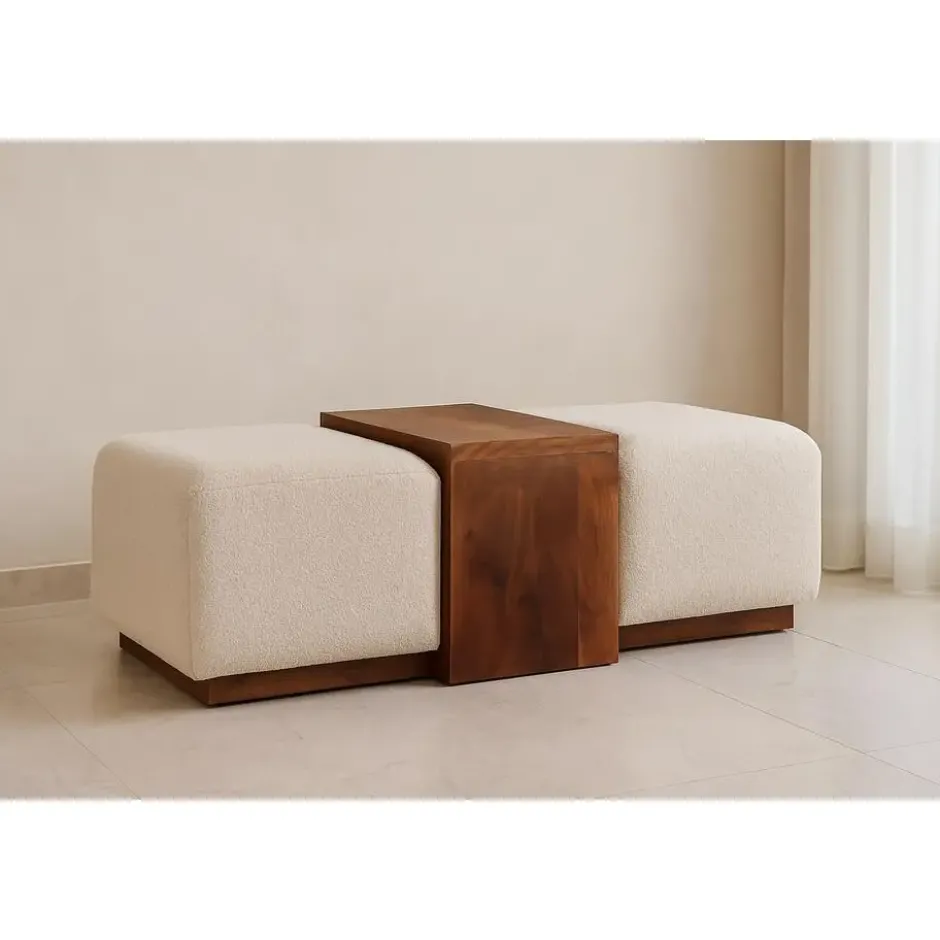 Artisan Furniture Massief hout Arden Bank Duo