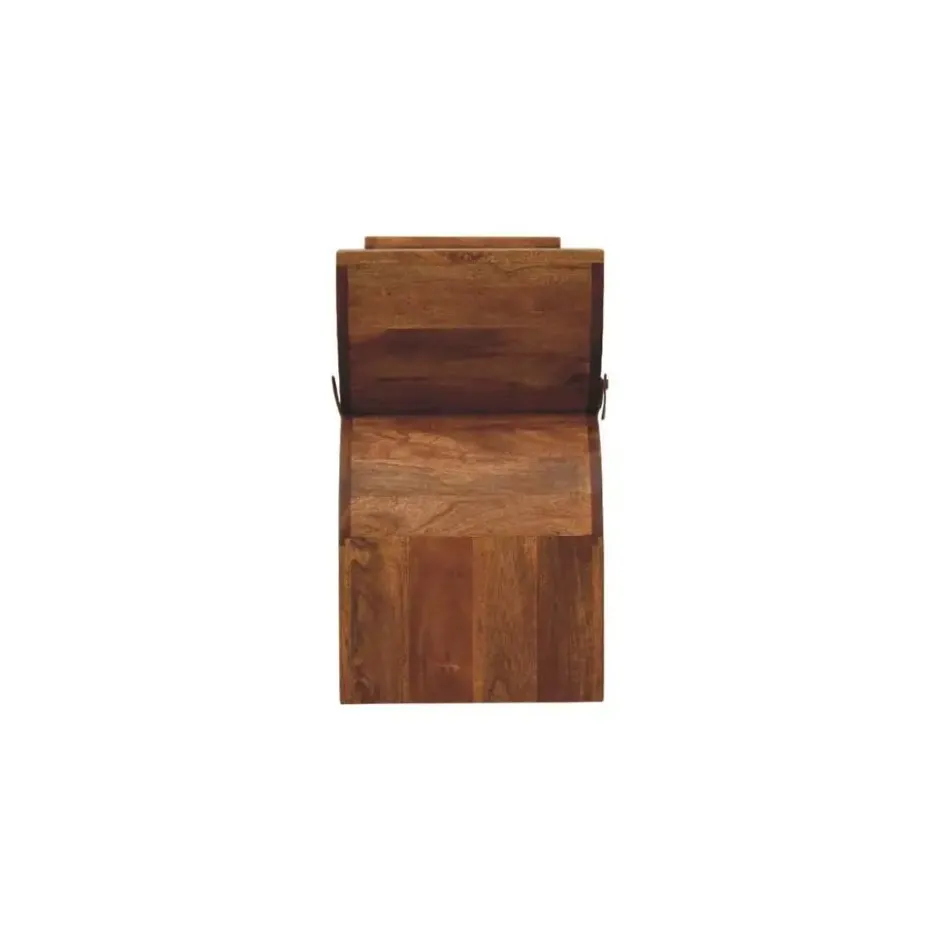 Artisan Furniture Massief hout Stirrup Gebogen bank