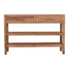 Artisan Furniture Massief Mangohouten Saffron rotan console