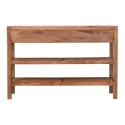 Artisan Furniture Massief Mangohouten Saffron rotan console