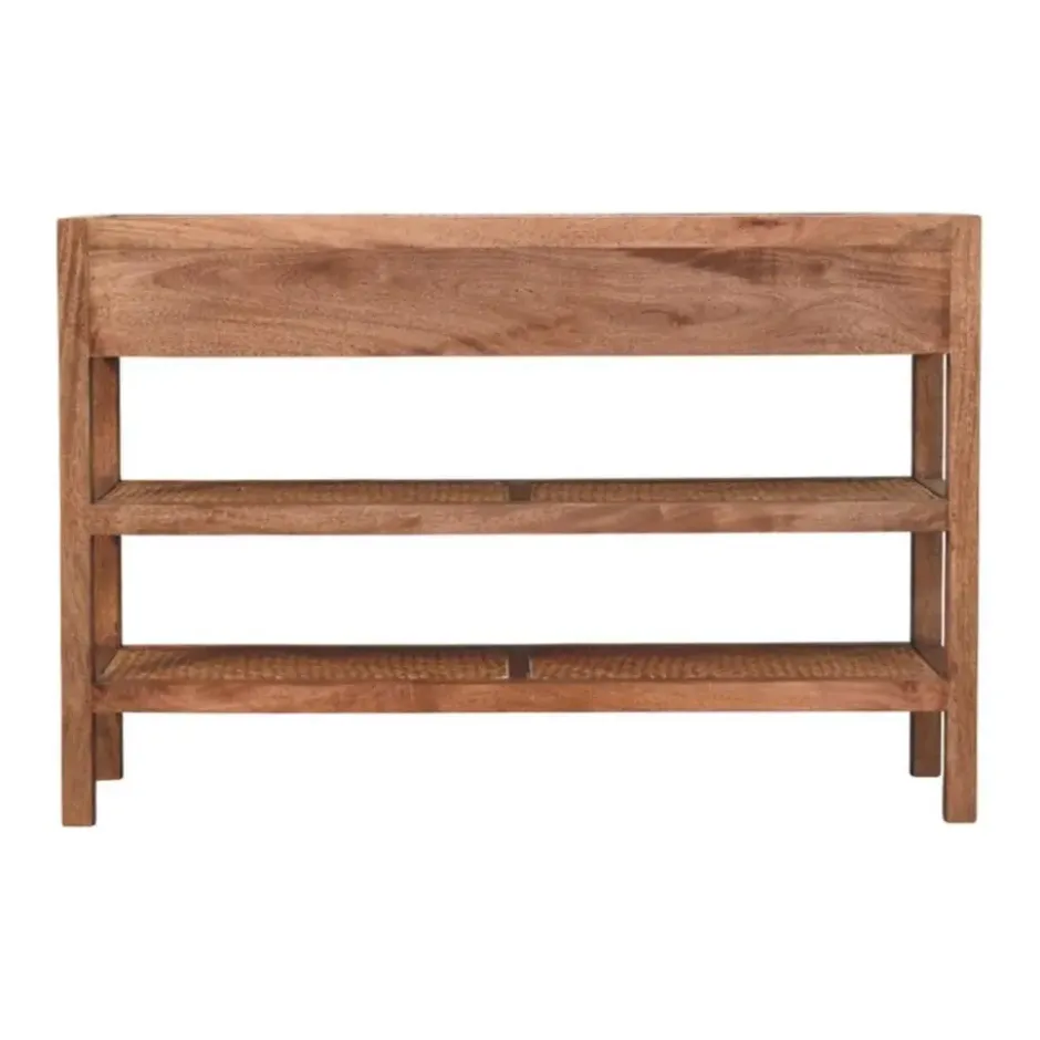 Artisan Furniture Massief Mangohouten Saffron rotan console