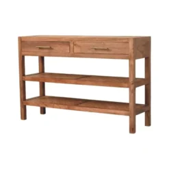 Artisan Furniture Massief Mangohouten Saffron rotan console