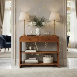 Artisan Furniture Massief Mangohouten Ellington sidetable