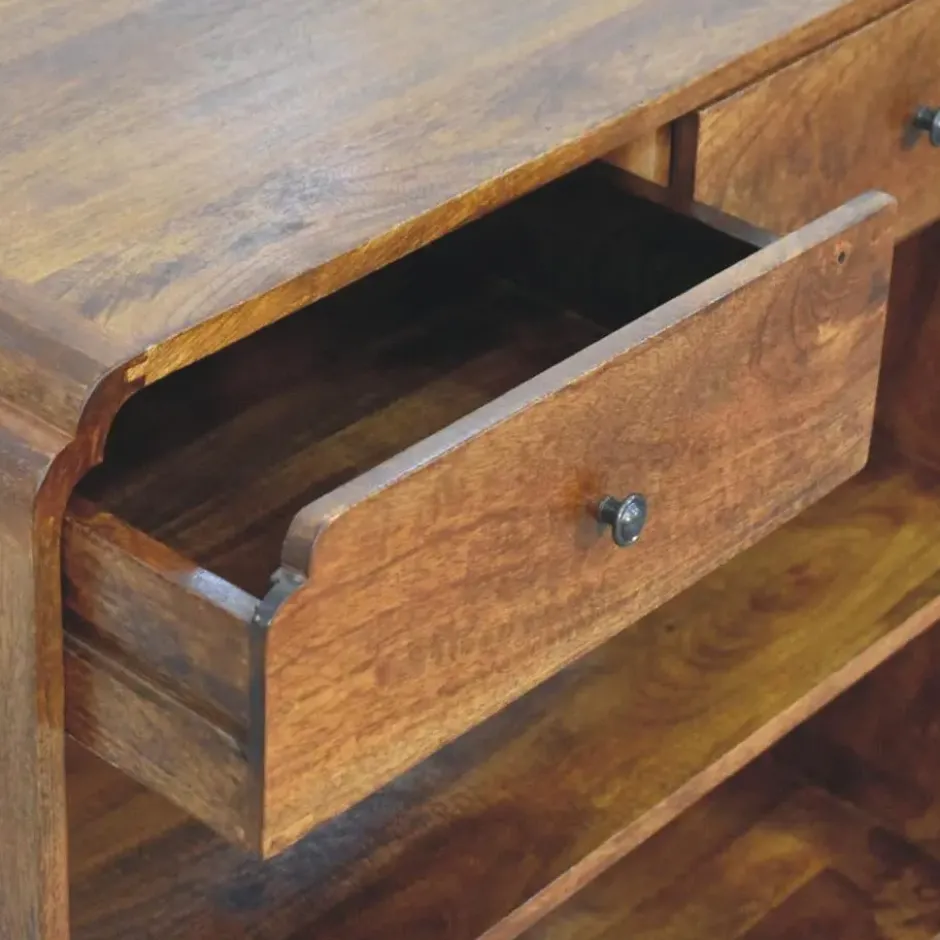 Artisan Furniture Massief Mangohouten Ellington sidetable