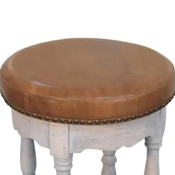 Artisan Furniture Massief Mangohouten Rustic Charm kruk