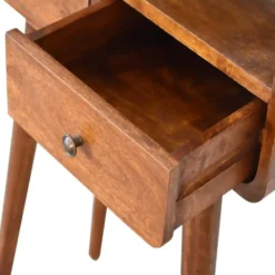 Artisan Furniture Solid hout Kastanje Sidetable Tafel