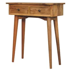 Artisan Furniture Solid hout Eikenlook Sidetable Tafel