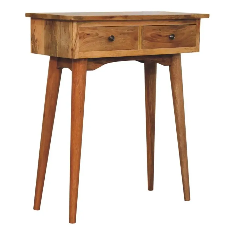 Artisan Furniture Solid hout Eikenlook Sidetable Tafel