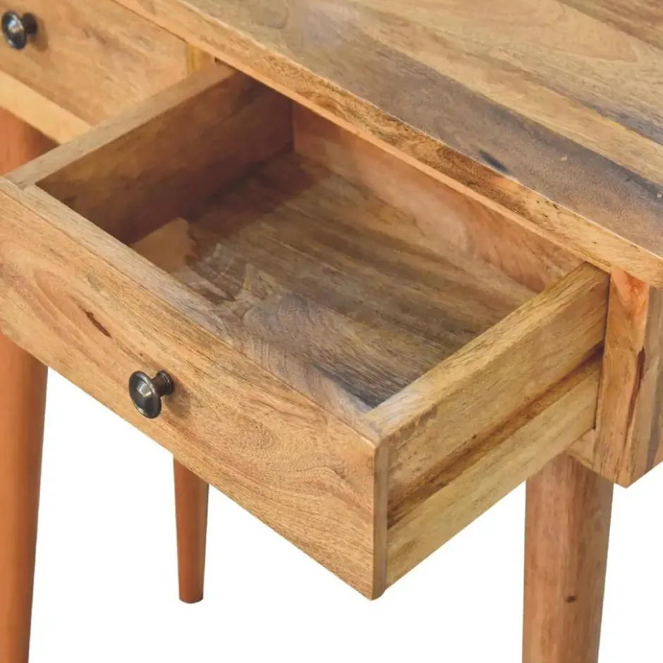 Artisan Furniture Solid hout Eikenlook Sidetable Tafel