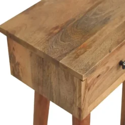 Artisan Furniture Solid hout Eikenlook Sidetable Tafel