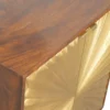 Artisan Furniture Solid hout Manila Gouden Wandkast