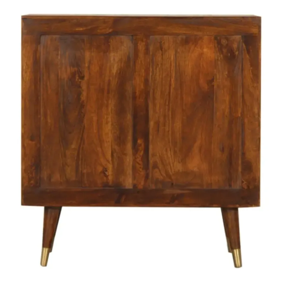 Artisan Furniture Solid hout Manila Gouden Wandkast