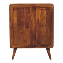Artisan Furniture Solid hout Gebogen Nordic Charme Wandkast