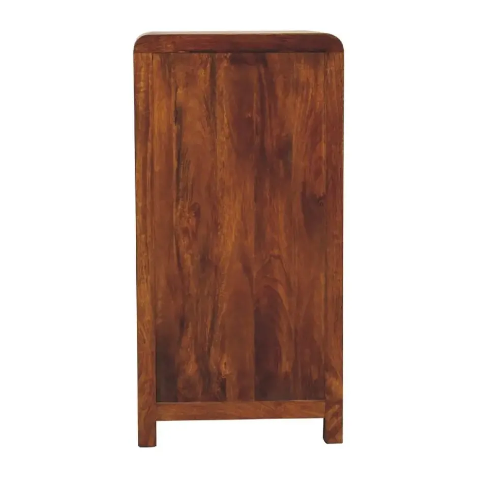 Artisan Furniture Solid hout Aspen Hoge Ladekast