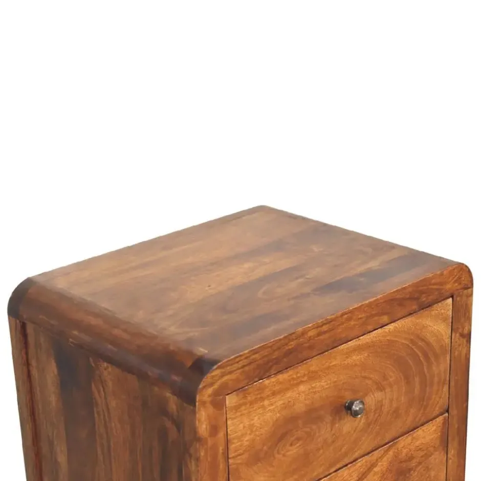 Artisan Furniture Solid hout Aspen Hoge Ladekast