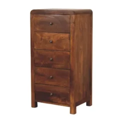 Artisan Furniture Solid hout Aspen Hoge Ladekast