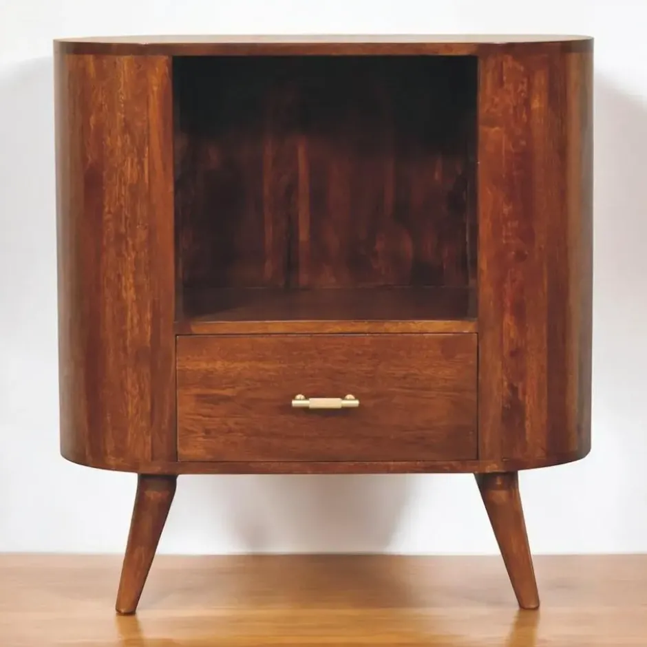 Artisan Furniture T-bar Cortez Chestnut Kast met Open Vak