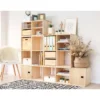 Astigarraga Dinamic Vakkenkast open - met plank - PEFC grenen - 36x36cm