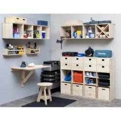 Astigarraga Dinamic Vakkenkast open - 4 vakken - PEFC grenen - 140x36cm