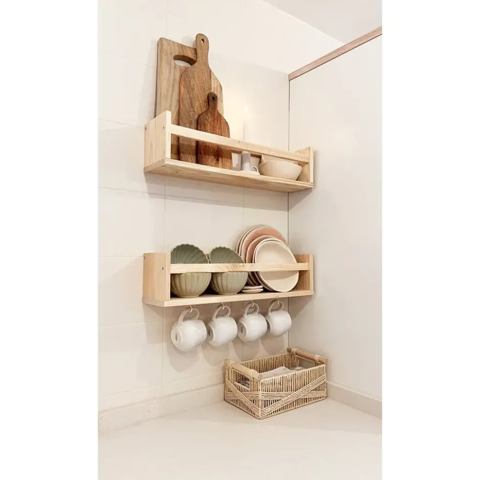 Astigarraga Wandplank - 80cm - PEFC grenen