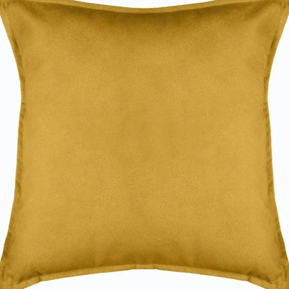 Atmosphera Bank/sierkussens Sophia - 52 x 52 cm - Okergeel