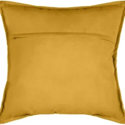 Atmosphera Bank/sierkussens Sophia - 52 x 52 cm - Okergeel