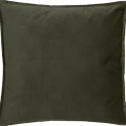 Atmosphera Bank/sierkussens Sophia - 52 x 52 cm - Olijfgroen