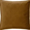 Atmosphera Bank/sierkussens Sophia - 45 x 45 cm - goud/bruin