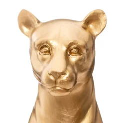 Atmosphera Beeldje Panter Palma - 23 cm - polyresin - goud