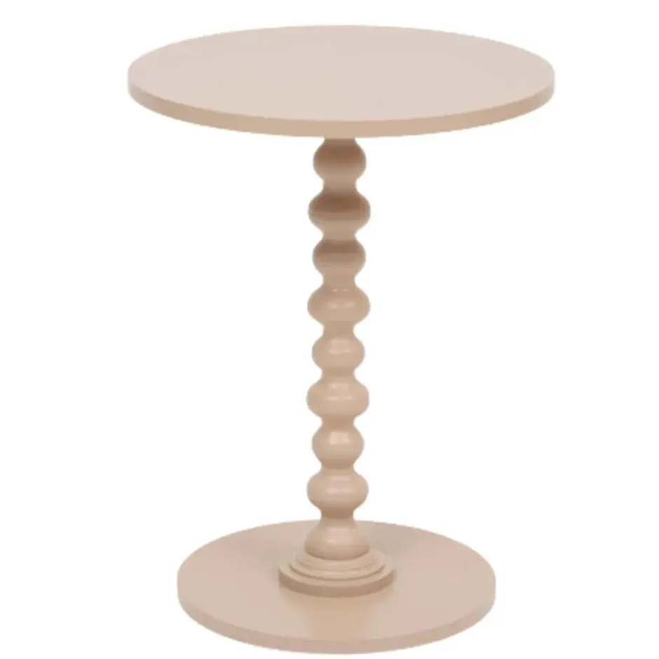 Atmosphera Bijzettafel/salontafel Alix - beige - MDF hout