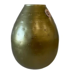 Atmosphera Bloemenvaas Emperor - goud - metaal - D10 x H15 cm