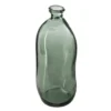 Atmosphera fles vaas - groen transparant - glas - H51 x D23 cm