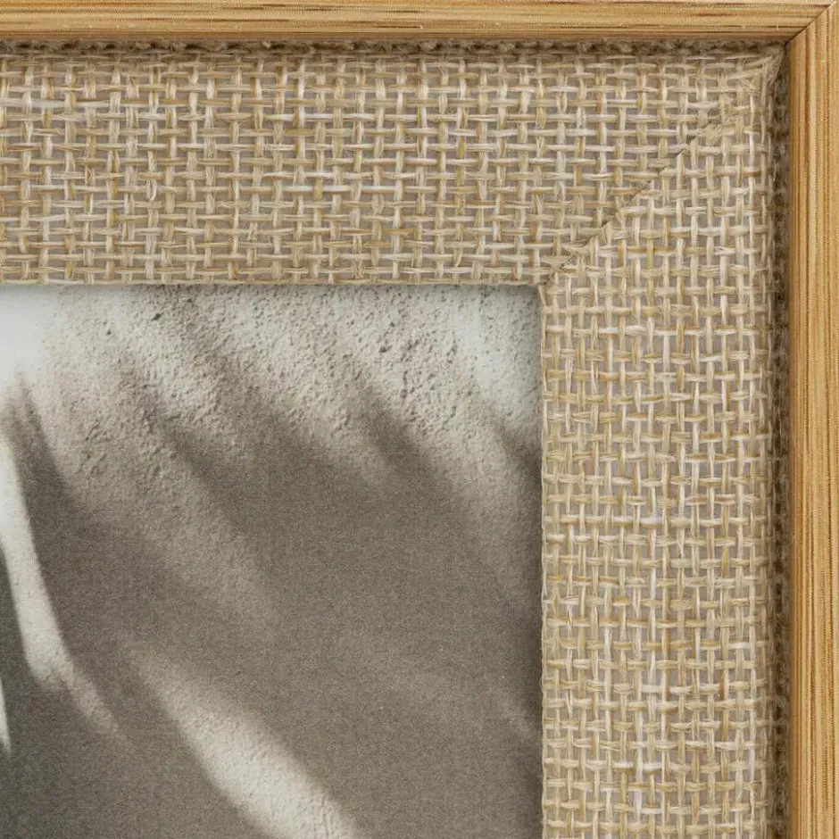 Atmosphera Fotolijstje - foto 13 x 18 cm - beige - mdf/glas