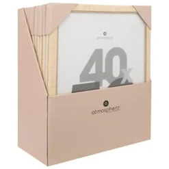 Atmosphera Fotolijstje - foto 40 x 50 cm - beige - mdf/glas
