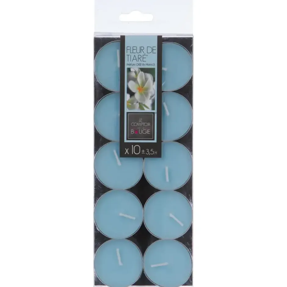 Atmosphera Geurtheelichtjes - 10x stuks - Tiare Sensueel Tropical