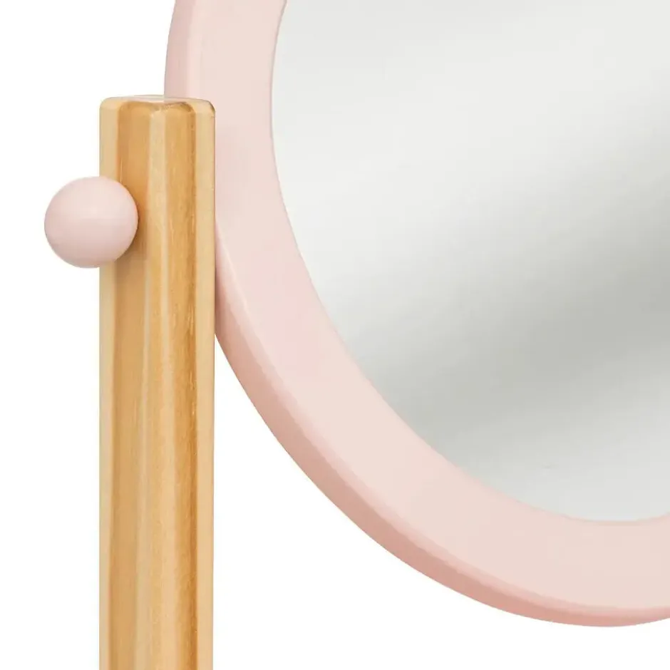 Atmosphera Make-up organizer met spiegel - kinderen - roze