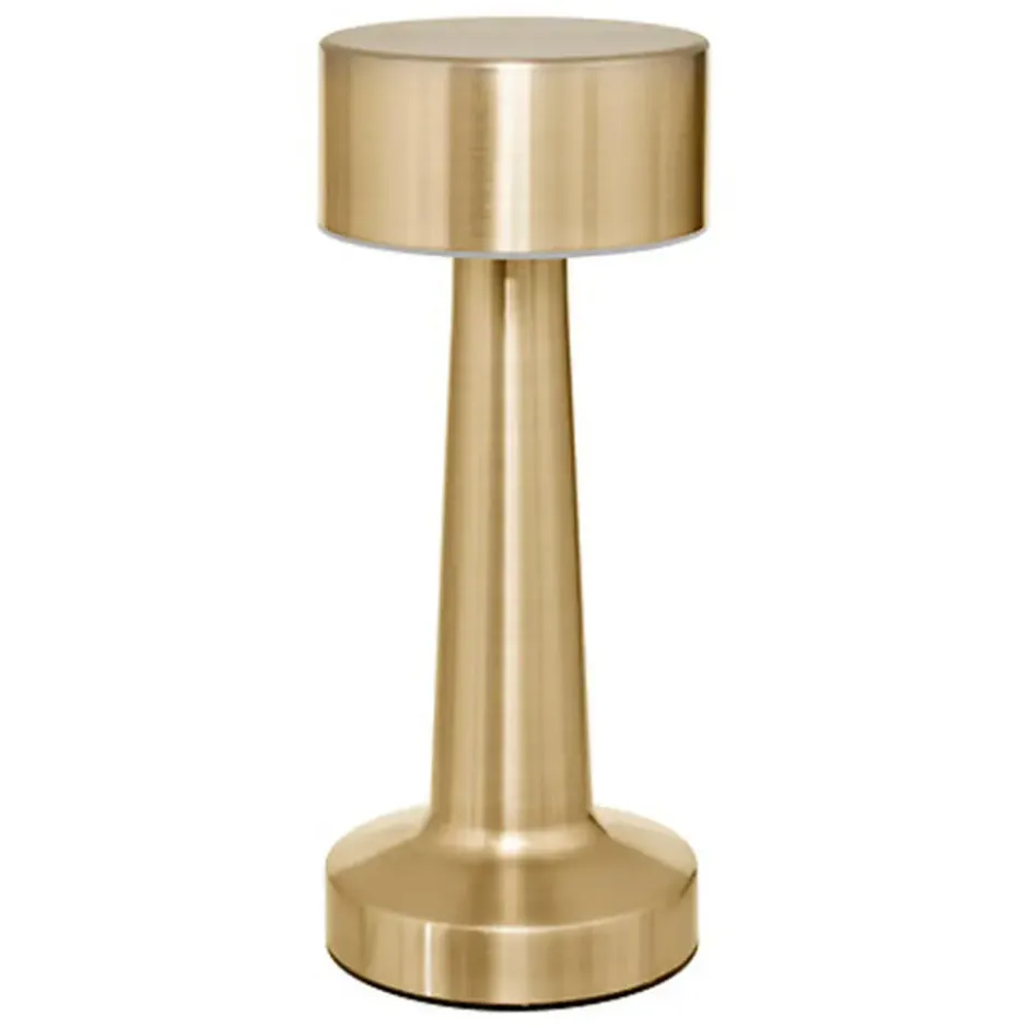 Atmosphera portable tafellamp Caracas - goud - draadloos