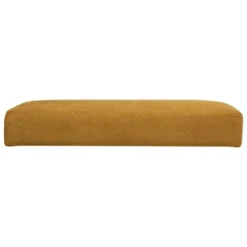 Atmosphera Storage Poef/Hocker - Opvouwbaar - Okergeel - 38x38 cm