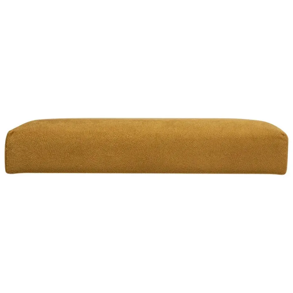 Atmosphera Storage Poef/Hocker - Opvouwbaar - Okergeel - 38x38 cm