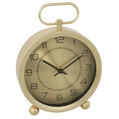 Atmosphera Tafelklok Dorado - goud - Dia 15 cm