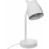 Atmosphera Tafellamp - met oortjes - wit - 18 x 31cm - bureaulamp