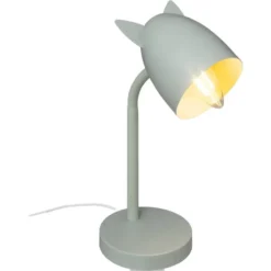 Atmosphera Tafellamp - oortjes - groen - 18 x 31 cm - bureaulamp