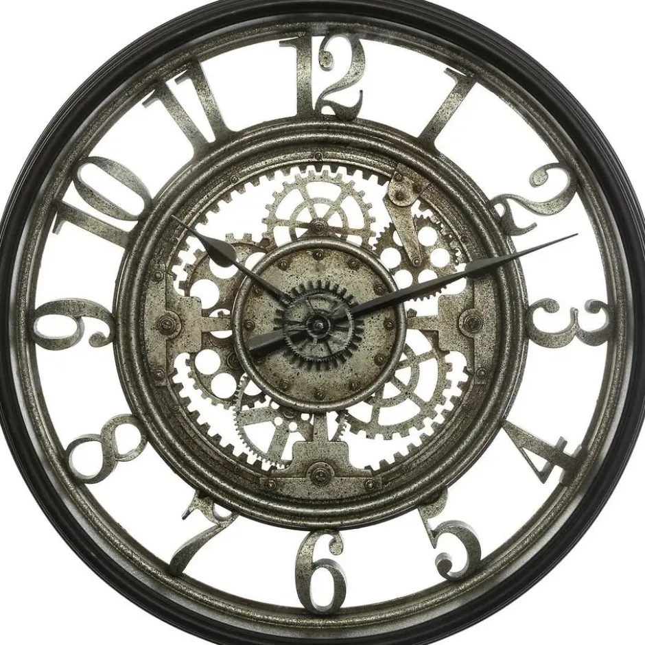 Atmosphera Wandklok/muur klok - Vintage - Dia 50 cm