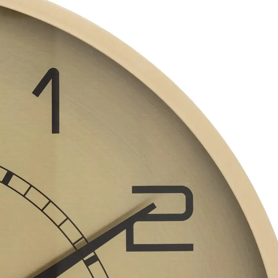 Atmosphera Wandklok Pocketwatch - D53 cm - metaal - goud metallic