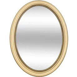 Atmosphera Wandspiegel - ovaal - 53x40 cm - mdf /glas - goud