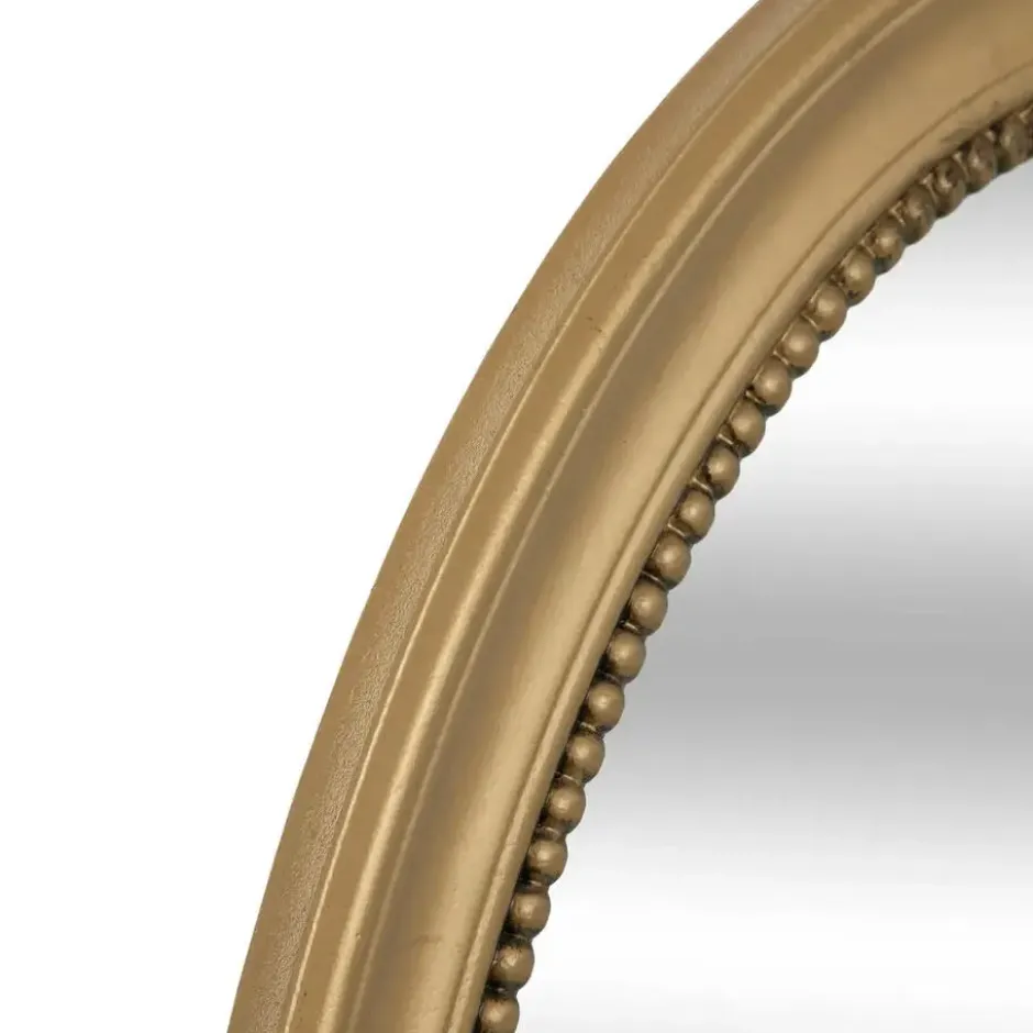 Atmosphera Wandspiegel - ovaal - 53x40 cm - mdf /glas - goud