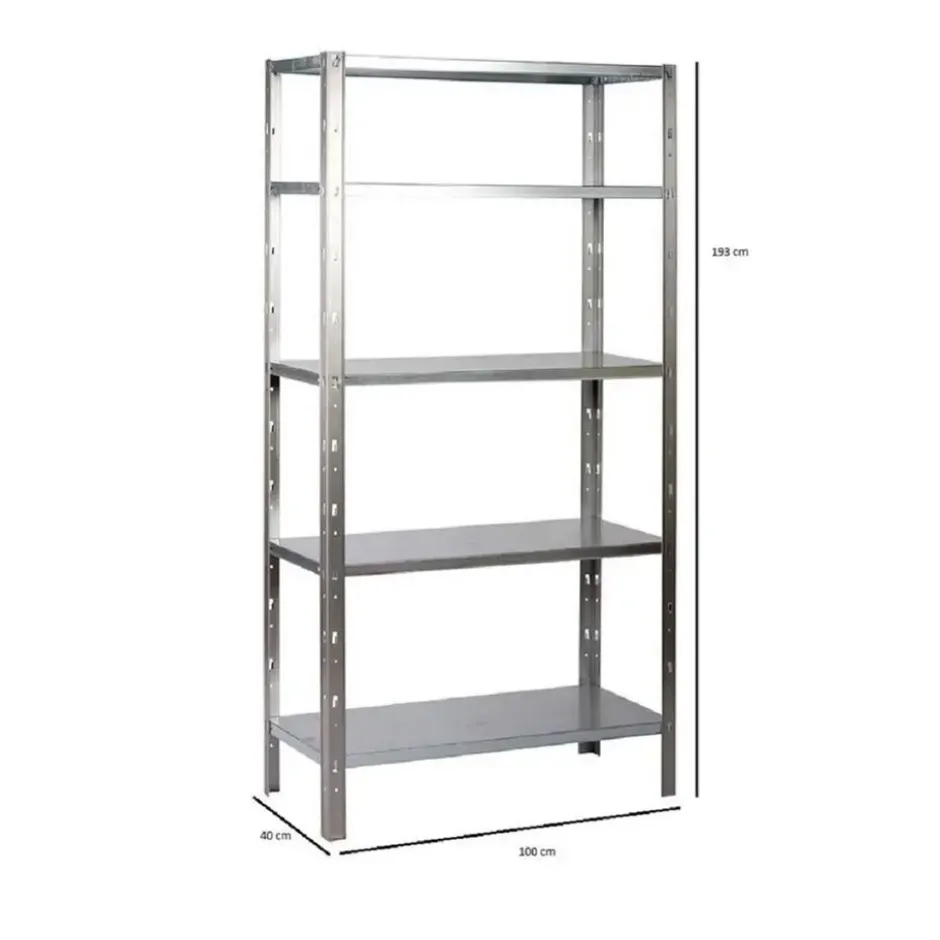 Avasco Stellingkast Metaal - Opbergrek Clicker 100 - 193x100x40 cm
