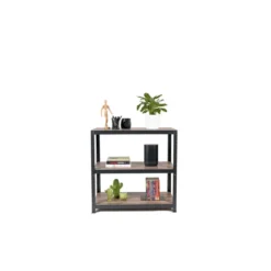Avasco Stellingkast - Zwart - Opbergrek laag metaal - 88x90x45