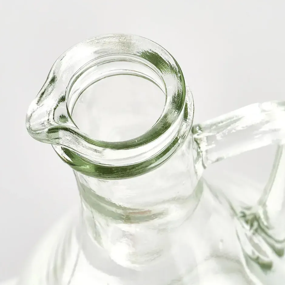 Azijn/olie fles - glas - 270 ml - met kurk